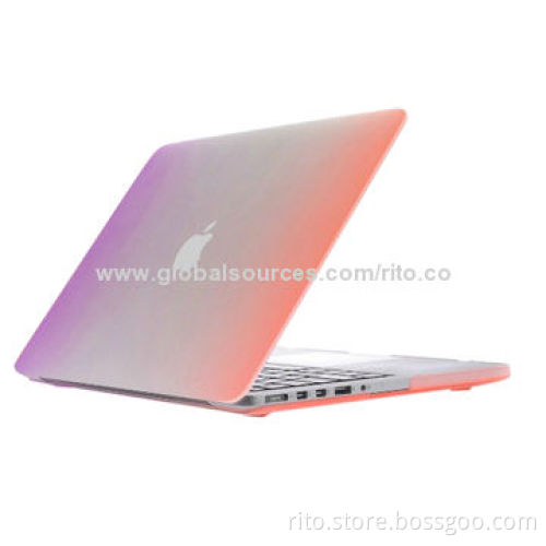 New Rainbow Design Rubberized Hard Cover for Macbook Pro 13" Retina